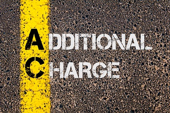 Business Acronym AC as Additional Charge, moving on a budget