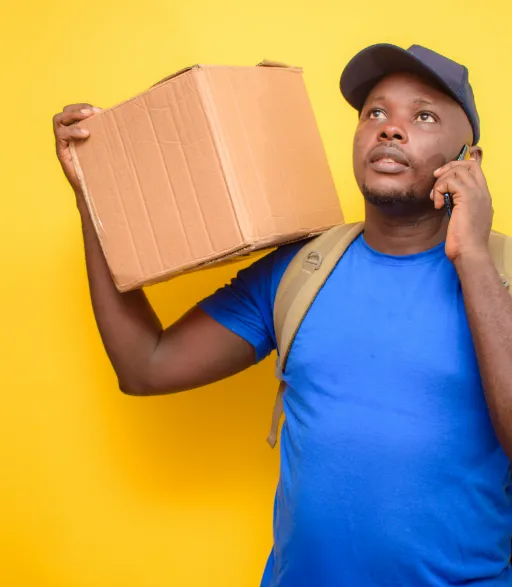 mover with box