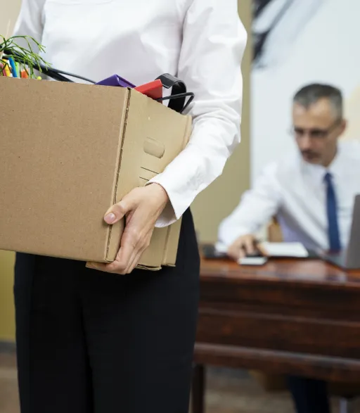 women move box